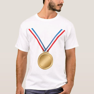 Der T - Shirt der Goldmedaillen-Männer
