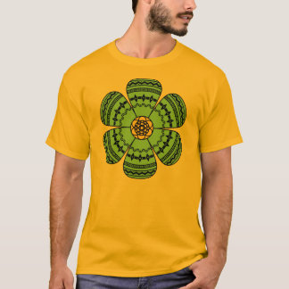 Der T - Shirt der Hipster-Blumen-Männer