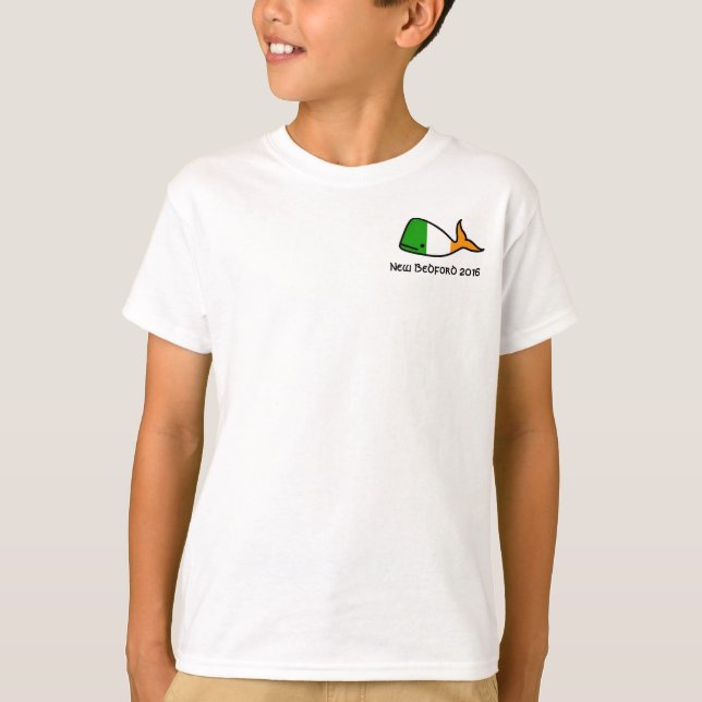 Der T - Shirt der irische Wal-Kinder (Vorderseite)