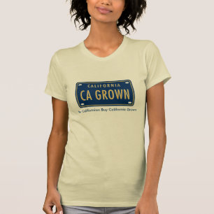 Der T - Shirt der Kalifornien gewachsenen