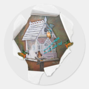 Der T - Shirt der Leprechaun-Geschichte Runder Aufkleber