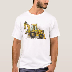 Der T - Shirt der Löffelbagger-Männer
