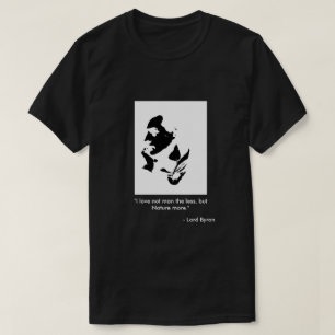 Der T - Shirt der Männer - Lord Byron, Poesie