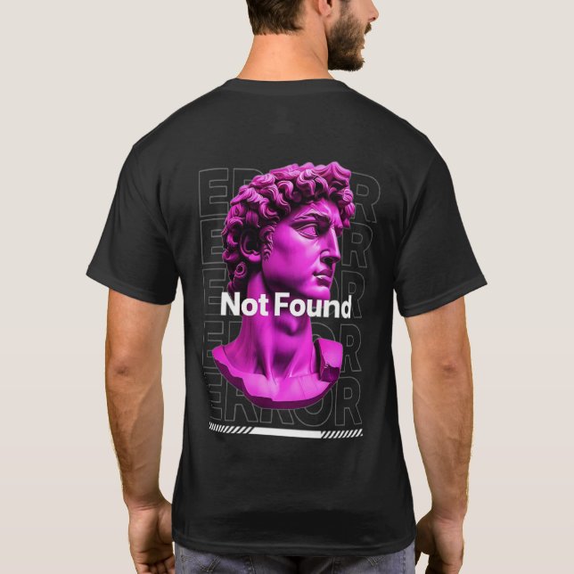 Der T - Shirt der Männer - unübertroffene Eleganz (Rückseite)