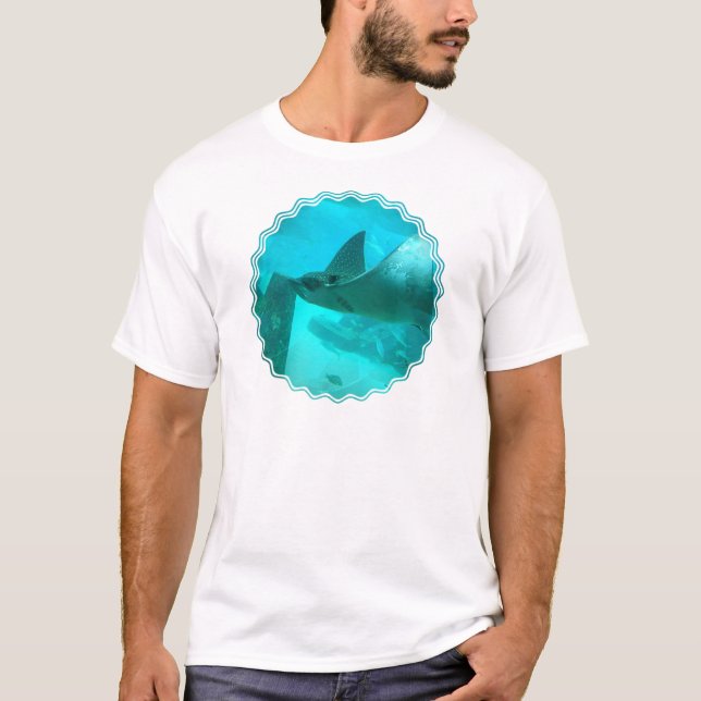 Der T - Shirt der Manta-Strahln-Männer (Vorderseite)