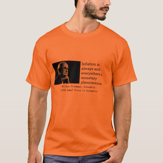 Der T - Shirt der Milton Friedman Economics-Bildun (Vorderseite)