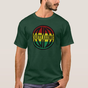 Der T - Shirt der NATTY großen Logo-Männer