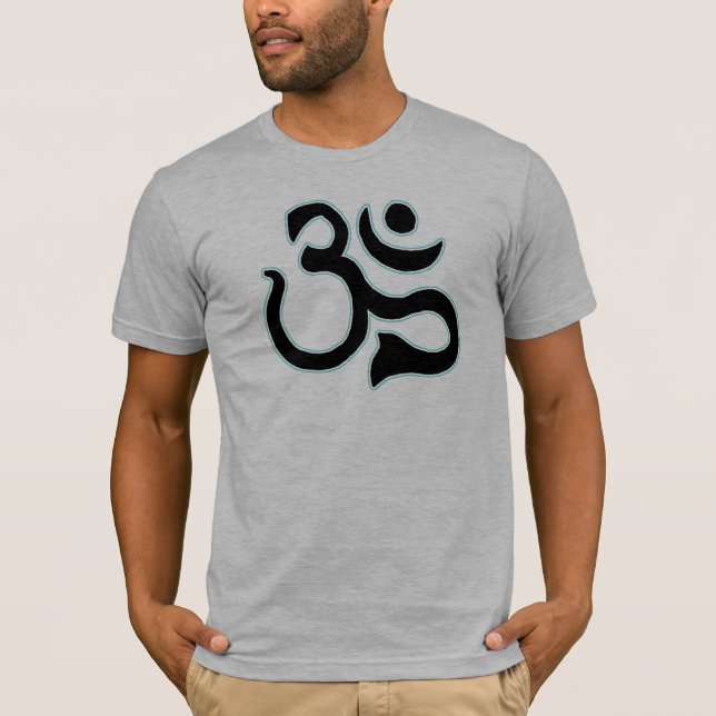 Der T - Shirt der Ohm-Symbol-Männer (Vorderseite)