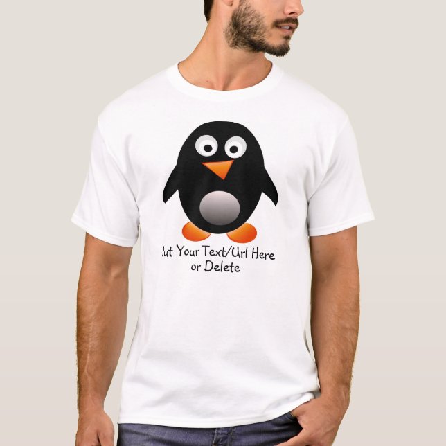 Der T - Shirt der Penguin-Männer (Vorderseite)