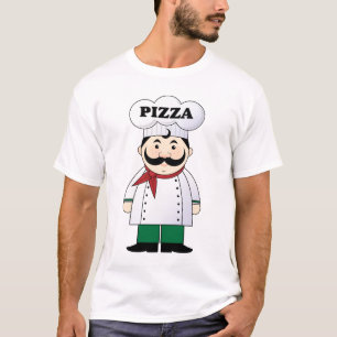 Der T - Shirt der Pizza-Kochs-Männer