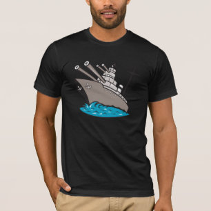 Der T - Shirt der Schlachtschiff-Männer