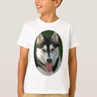 Der T - Shirt der Schlitten-Hundekinder