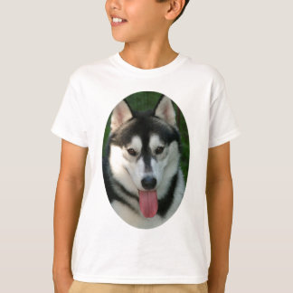 Der T - Shirt der Schlitten-Hundekinder
