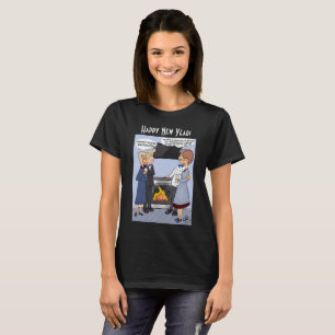 Der T - Shirt der Schwarzen Frauen im neuen Jahr