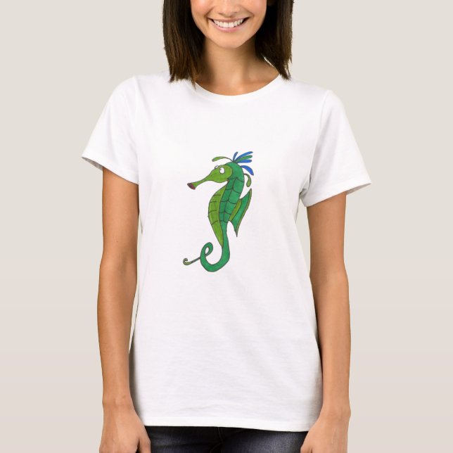 Der T - Shirt der Seepferdfrauen (Vorderseite)