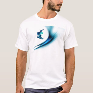 Der T - Shirt der Snowboard-Entwurfs-Männer