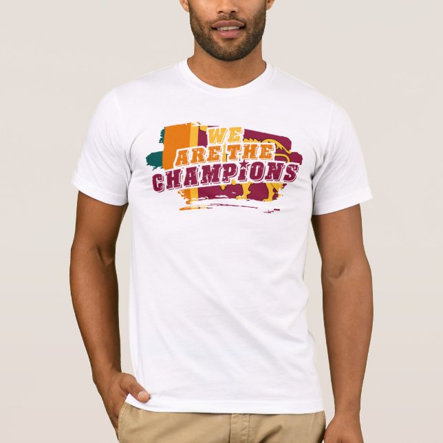 Der T - Shirt der Sri Lanka (Vorderseite)