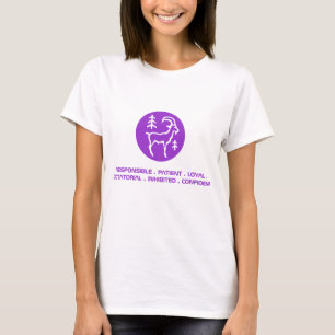 Der T - Shirt der Steinbock-Frauen