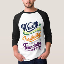 Der T - Shirt der Stiftung Wohlstand ist möglich