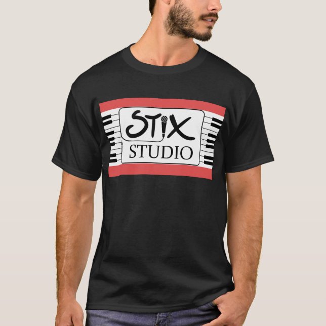 Der T - Shirt der Stix Studio-Männer (Vorderseite)