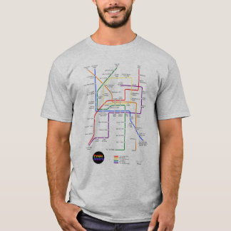 Der T - Shirt der Stolz-Metromänner