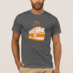 Der T - Shirt der Straßenbahn-Männer