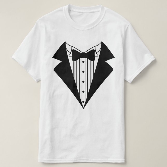 Der T - Shirt der Tuxedo-Männer (Design vorne)