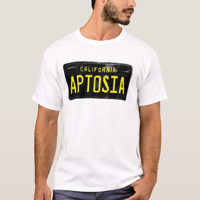 Der T - Shirt der ursprünglichen Aptosia (Vorderseite)