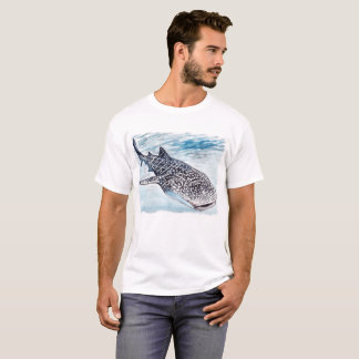 Der T - Shirt der Wal-Haifisch-Grafik-Männer