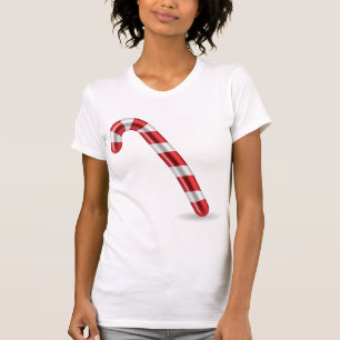 Der T - Shirt der Zuckerstange-Frauen