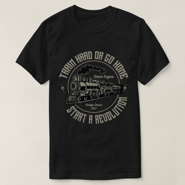 Der T - Shirt der Zug-Männer (Design vorne)