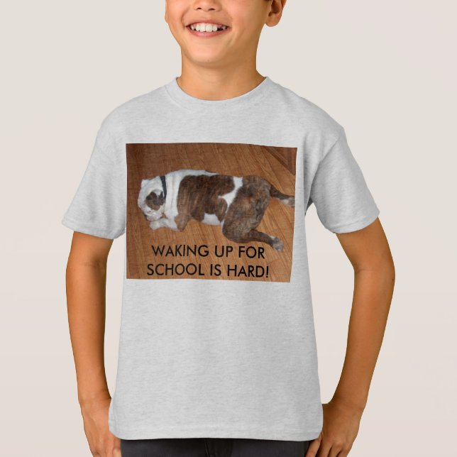 Der T - Shirt der Zurück zu-School-Kinder (Vorderseite)
