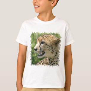 Der T - Shirt des Cheetah-Angriffs-Kindes