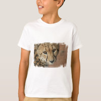 Der T - Shirt des Cheetah-Katzen-Kindes
