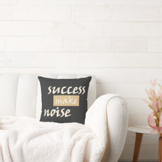 Der T - Shirt des Erfolgs Kissen