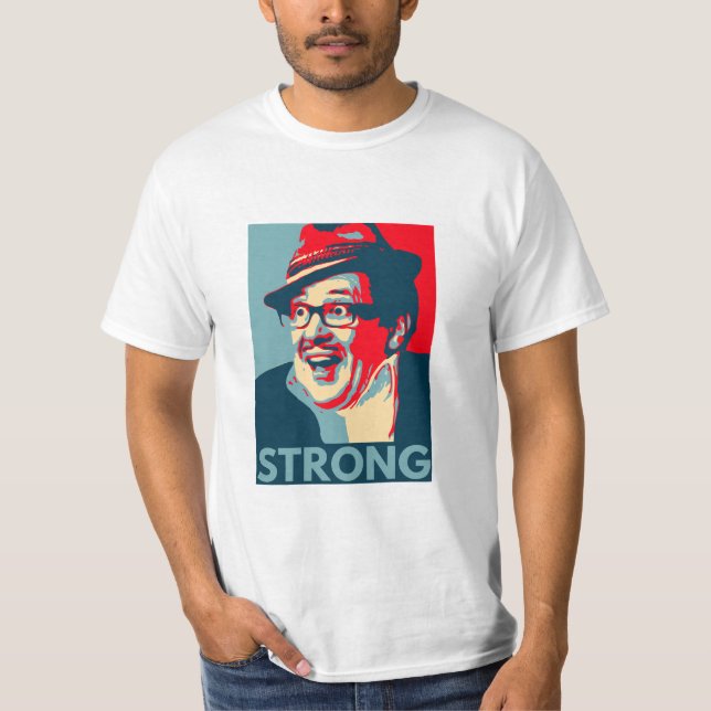 Der T - Shirt des fetten Grafen Arthur Strong (Vorderseite)