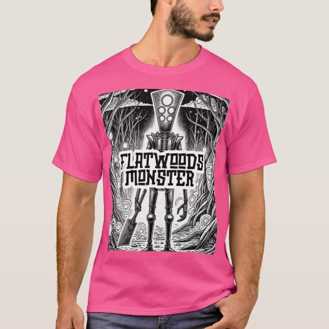 Der T - Shirt des Flatwood Monster (Vorderseite)
