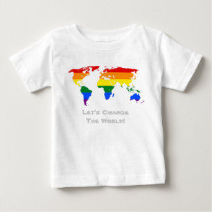 Der T - Shirt des Gay Pride verändern