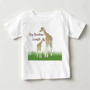 Der T - Shirt des Geschwister-Giraffen-Kindes
