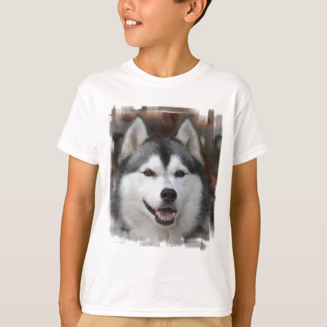 Der T - Shirt des heiseres Hundekindes (Vorderseite)