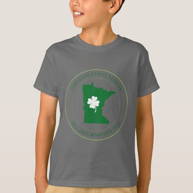 Der T - Shirt des Kindes (Vorderseite)