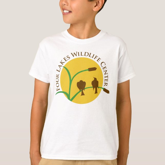 Der T - Shirt des Kindes - Weiß (Vorderseite)