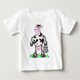 der T - Shirt des lustigen Kuh"Karton" Babys