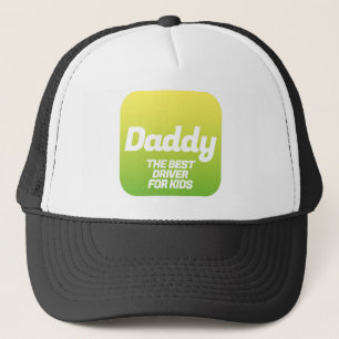 Der T - Shirt des lustigen Vaters   Daddy Best Dri Truckerkappe