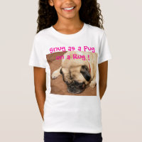 Der T - Shirt des Mädchens mit Ernie der
