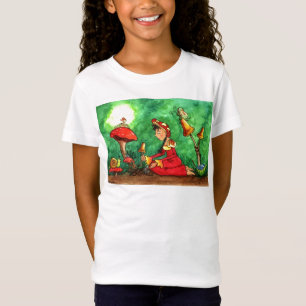 Der T - Shirt des Pilz-Garten-Party-Kindes