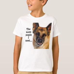 Der T - Shirt des Schäferhund-Kindes