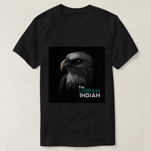 Der T - Shirt des Schwarzen Adlers (Design vorne)