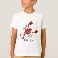 Der T - Shirt des Skorpions-Zeichen-Kindes