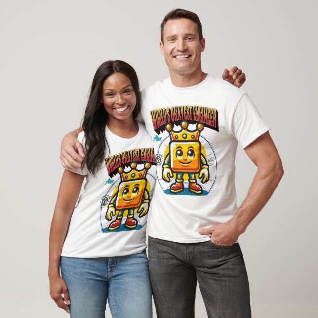 Der T - Shirt des "Superingenieurs" der Welt (Unisex)